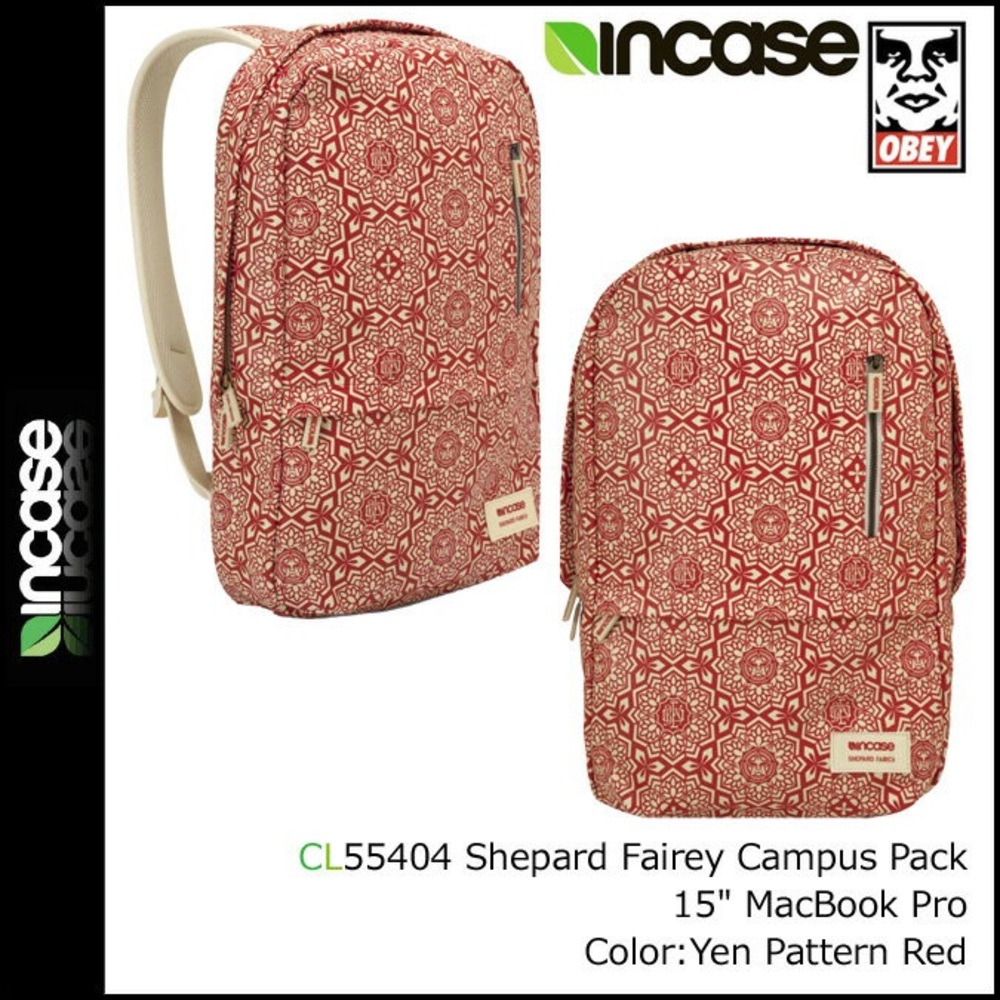 Shepard Fairey OBEY Incase backpack